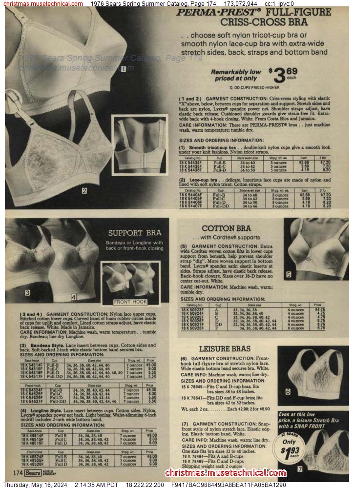 1976 Sears Spring Summer Catalog, Page 174