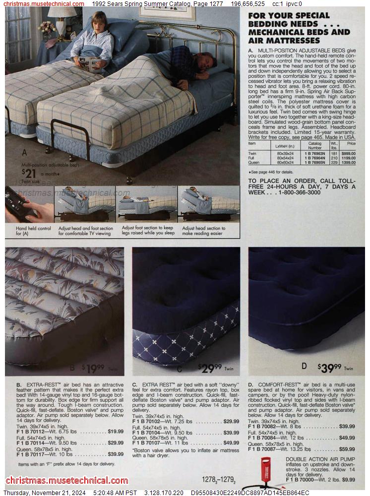 1992 Sears Spring Summer Catalog, Page 1277