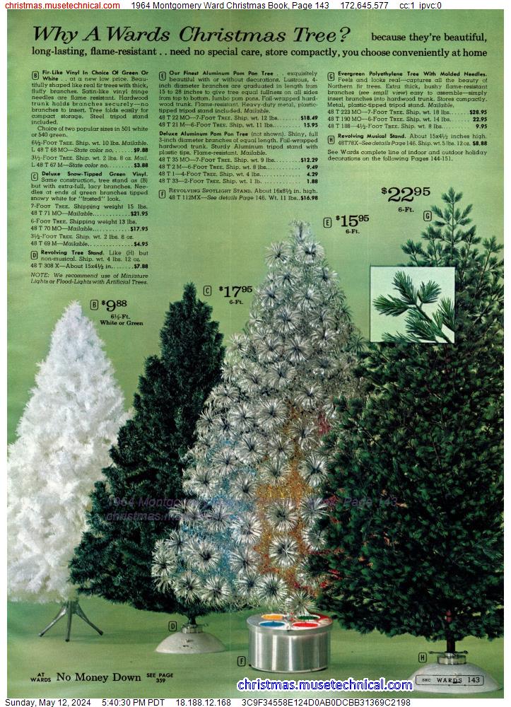 1964 Montgomery Ward Christmas Book, Page 143