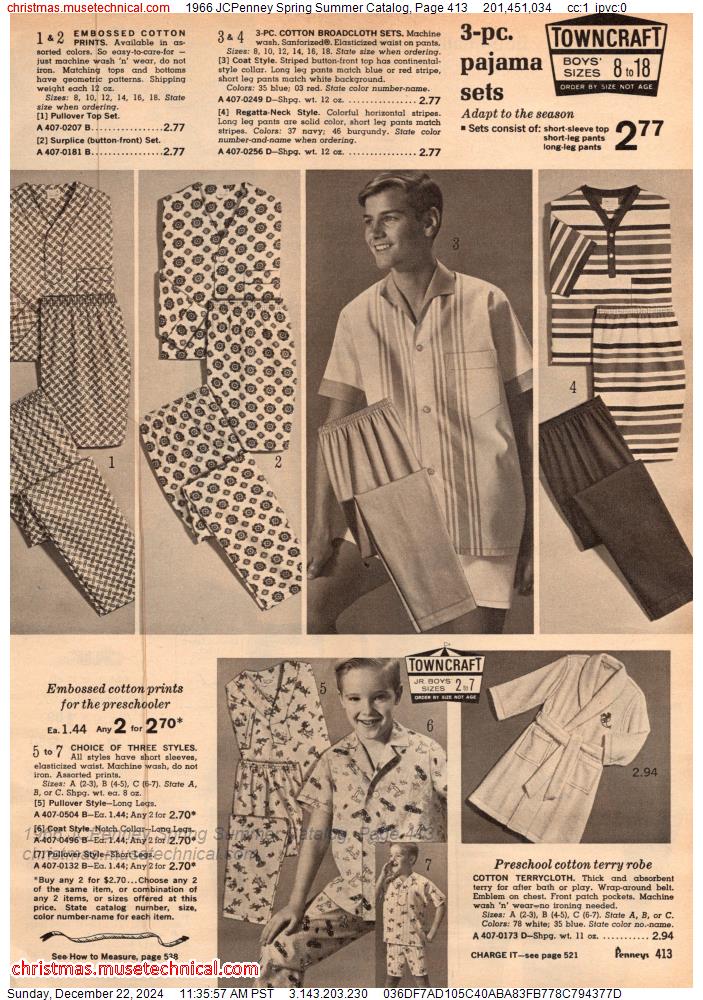 1966 JCPenney Spring Summer Catalog, Page 413