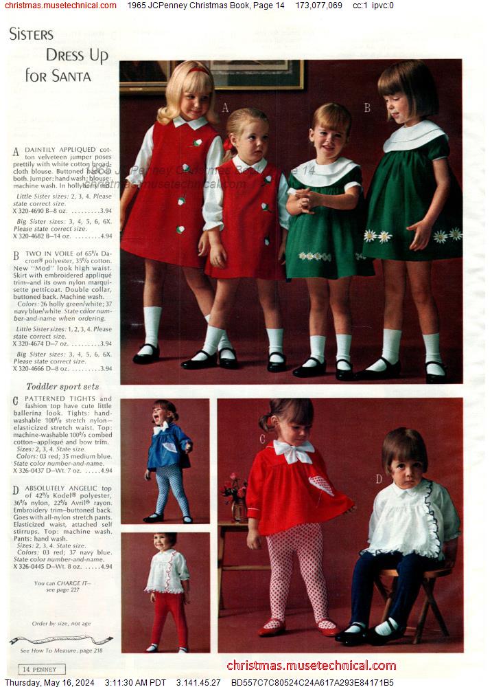 1965 JCPenney Christmas Book, Page 14