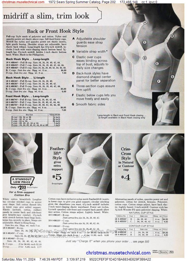 1972 Sears Spring Summer Catalog, Page 202