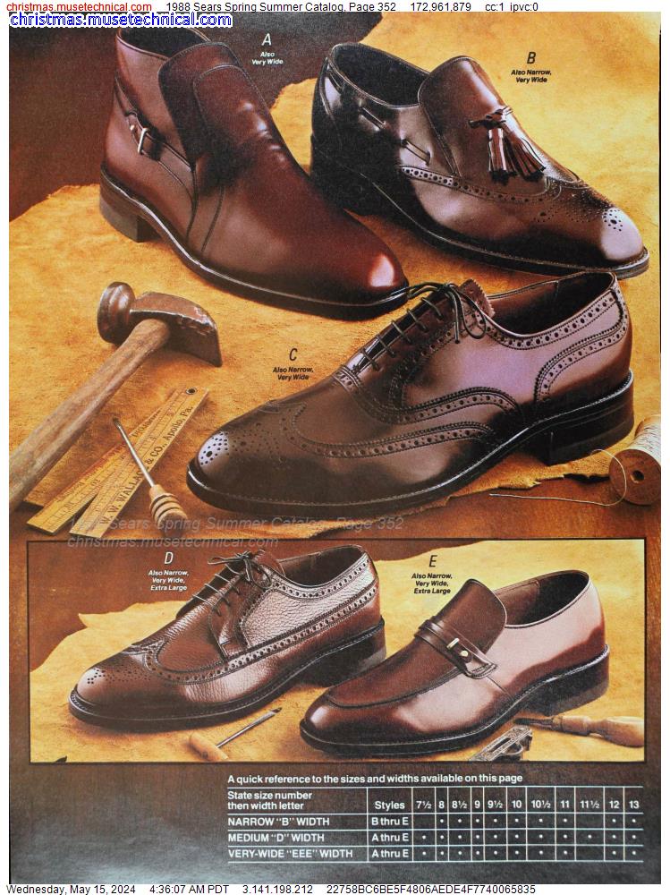 1988 Sears Spring Summer Catalog, Page 352