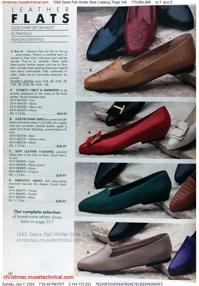 1990 Sears Fall Winter Style Catalog, Page 146
