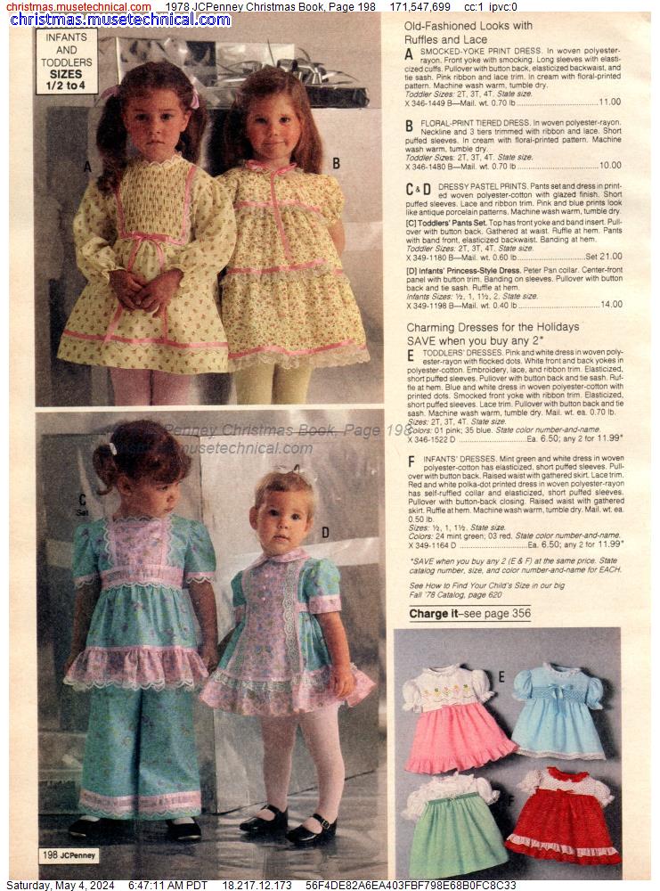 1978 JCPenney Christmas Book, Page 198