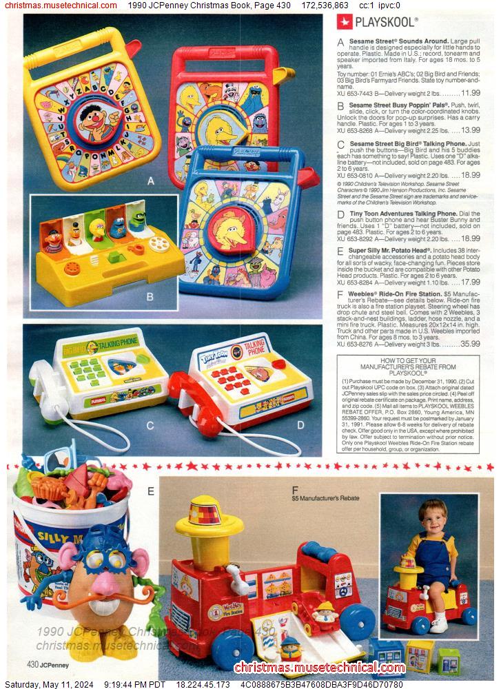 1990 JCPenney Christmas Book, Page 430