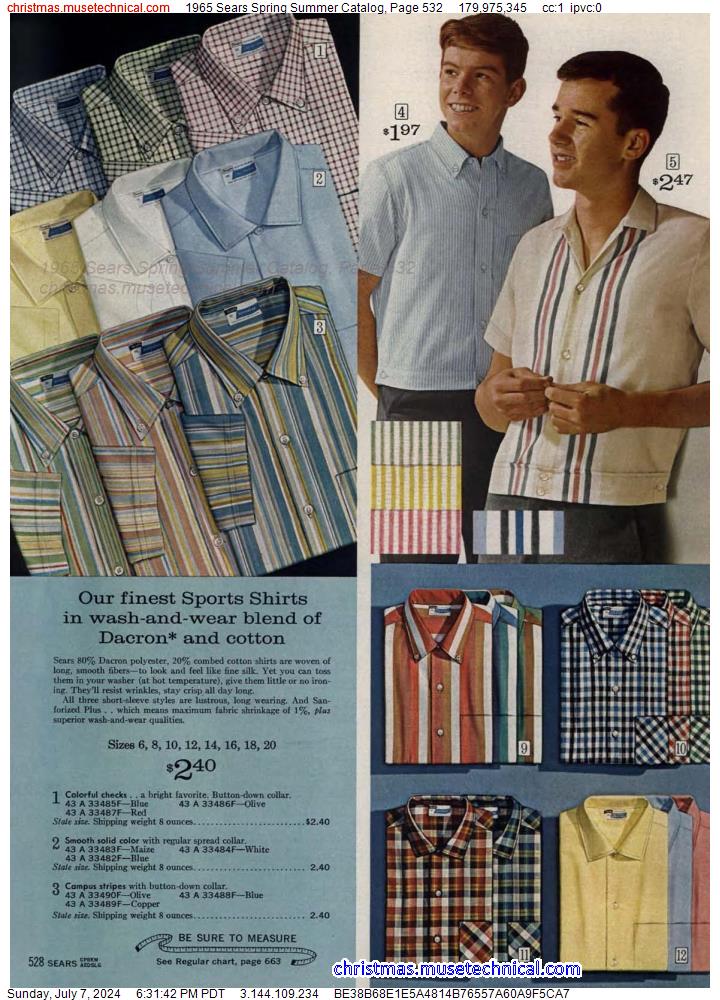 1965 Sears Spring Summer Catalog, Page 532