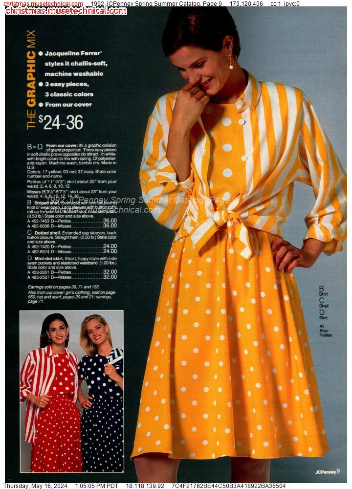1992 JCPenney Spring Summer Catalog, Page 9