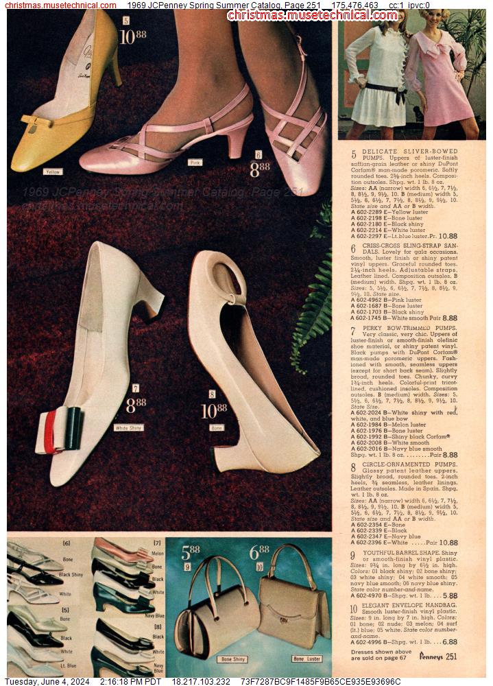 1969 JCPenney Spring Summer Catalog, Page 251