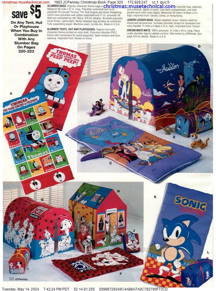 1993 JCPenney Christmas Book, Page 320