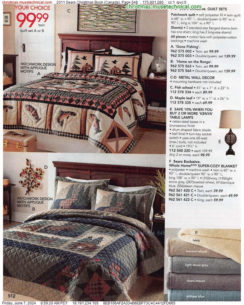 2011 Sears Christmas Book (Canada), Page 546