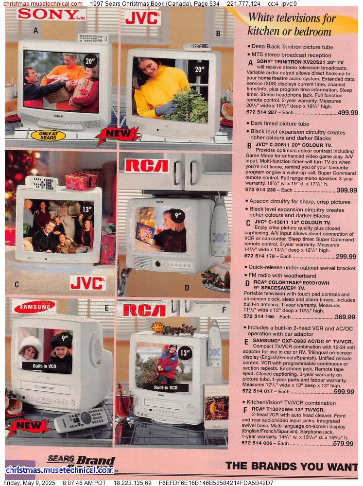 1997 Sears Christmas Book (Canada), Page 534
