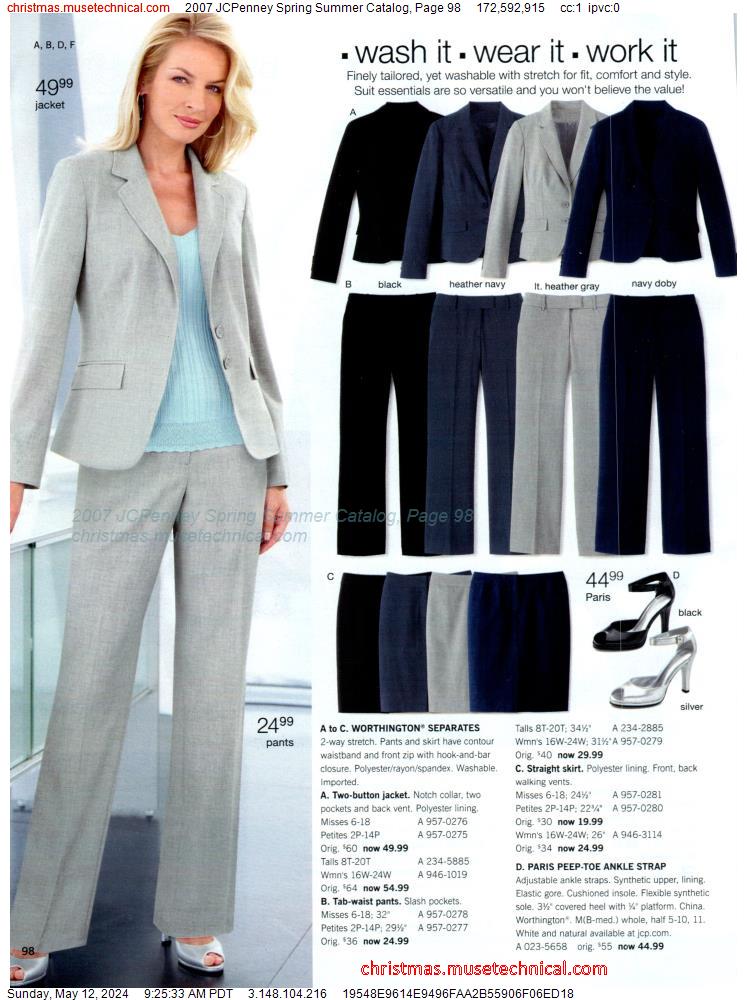 2007 JCPenney Spring Summer Catalog, Page 98