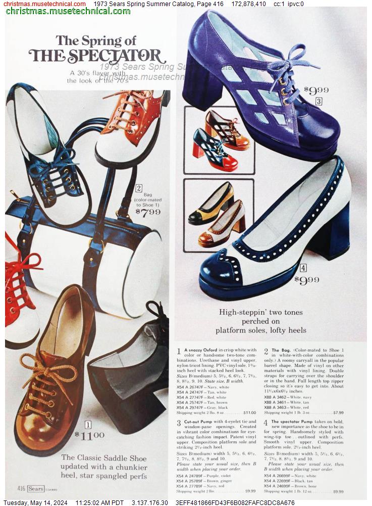 1973 Sears Spring Summer Catalog, Page 416