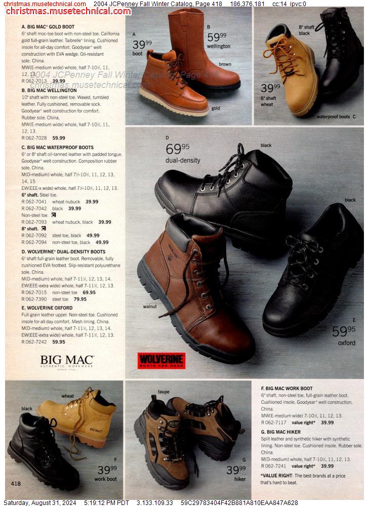 2004 JCPenney Fall Winter Catalog, Page 418