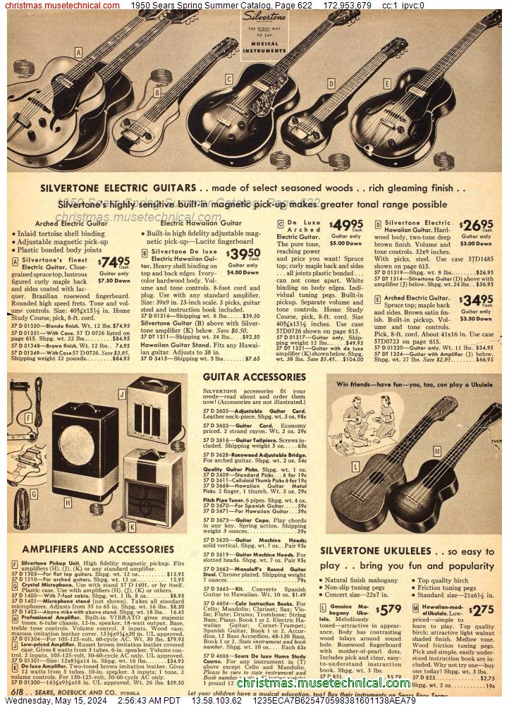 1950 Sears Spring Summer Catalog, Page 622