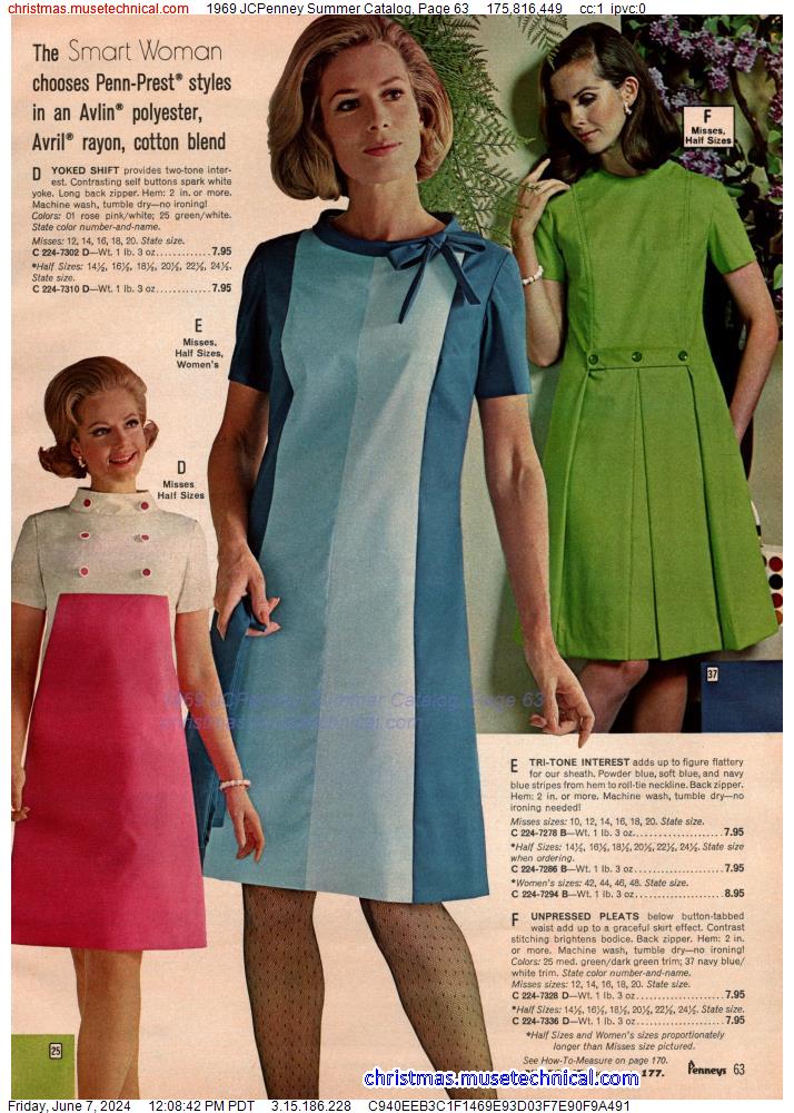 1969 JCPenney Summer Catalog, Page 63