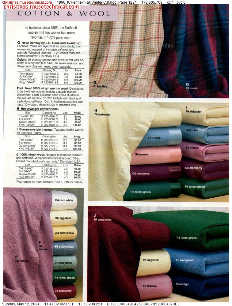 1996 JCPenney Fall Winter Catalog, Page 1281