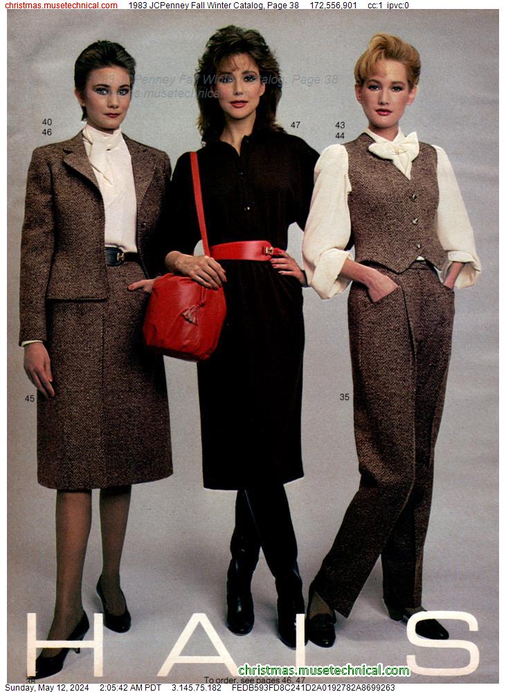 1983 JCPenney Fall Winter Catalog, Page 38