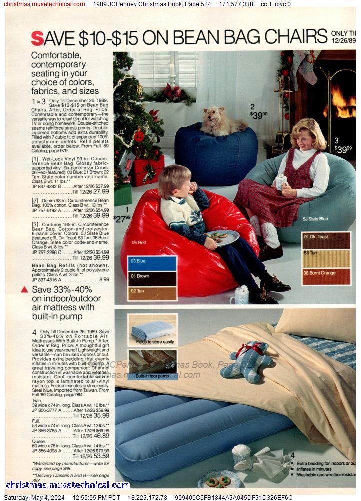 1989 JCPenney Christmas Book, Page 524