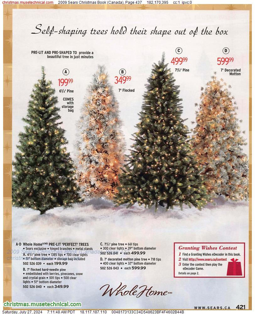 2009 Sears Christmas Book (Canada), Page 437