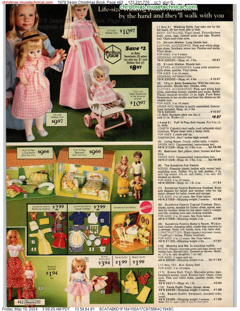 1978 Sears Christmas Book, Page 462