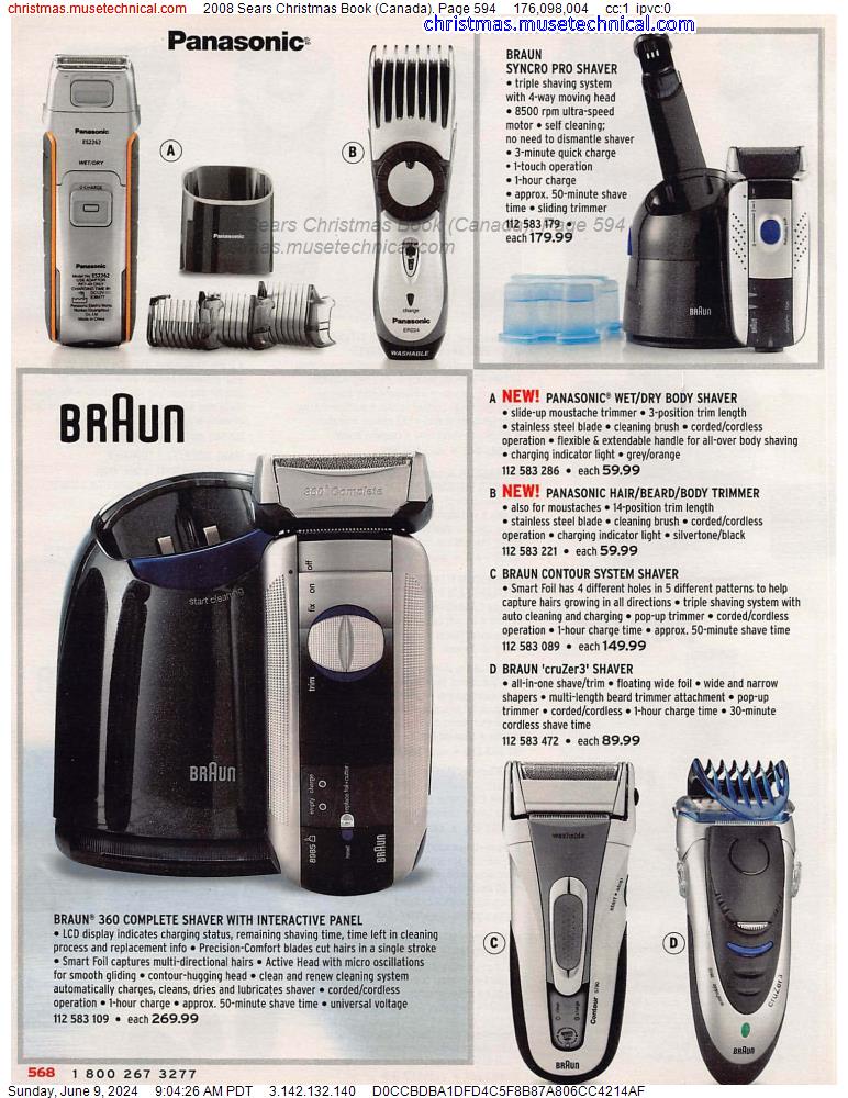 2008 Sears Christmas Book (Canada), Page 594
