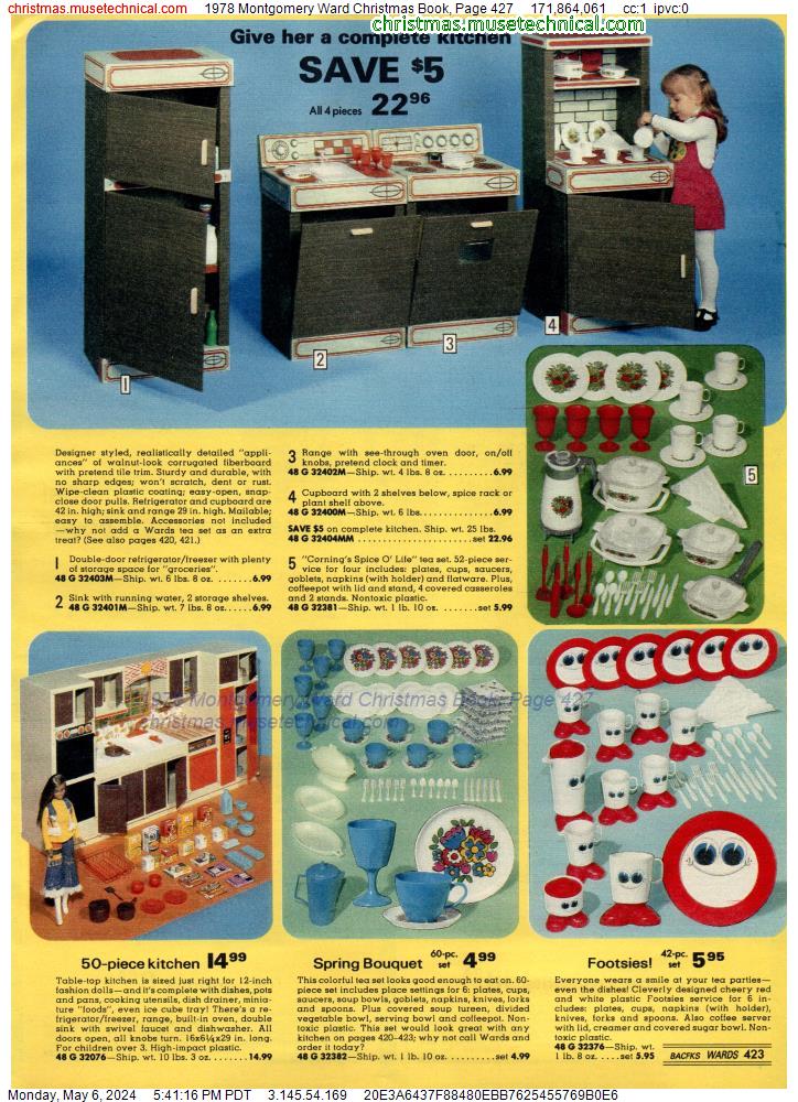 1978 Montgomery Ward Christmas Book, Page 427