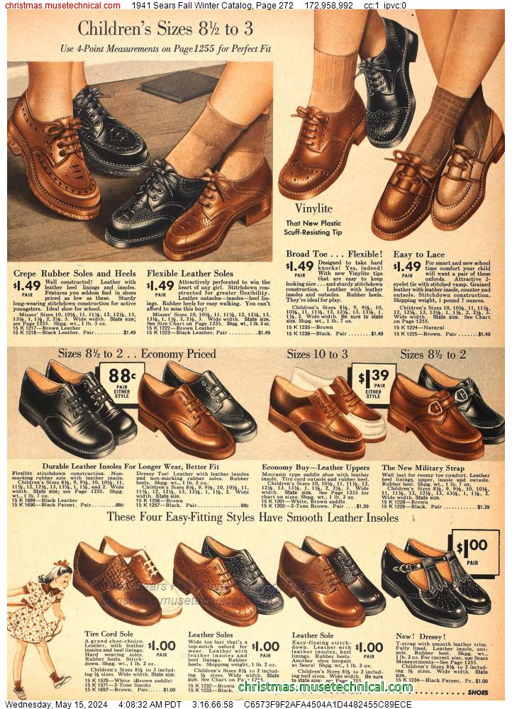 1941 Sears Fall Winter Catalog, Page 272