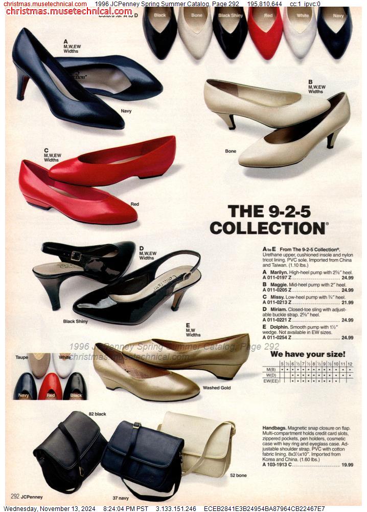 1996 JCPenney Spring Summer Catalog, Page 292