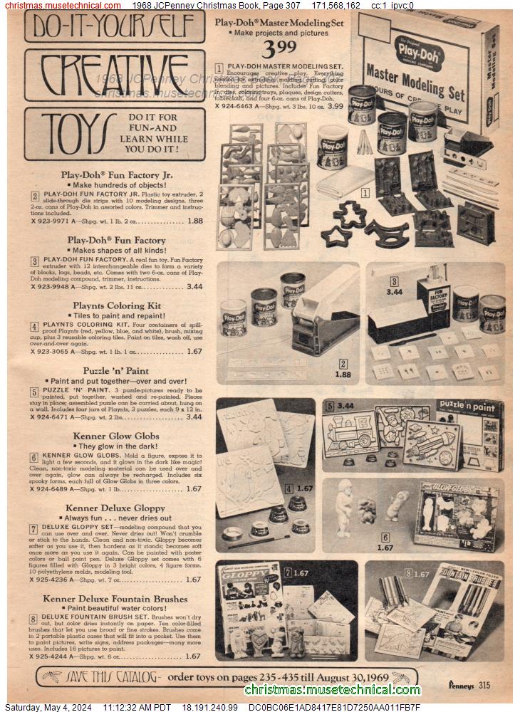 1968 JCPenney Christmas Book, Page 307