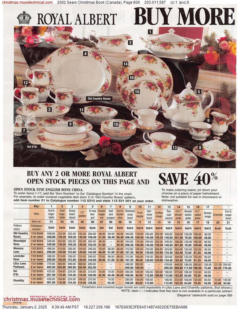 2002 Sears Christmas Book (Canada), Page 600