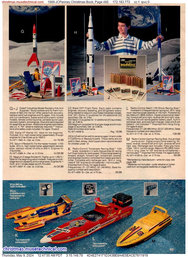 1989 JCPenney Christmas Book, Page 495