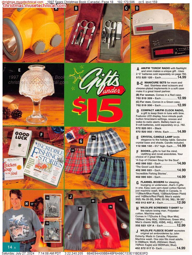 1997 Sears Christmas Book (Canada), Page 18