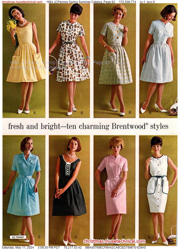 1964 JCPenney Spring Summer Catalog, Page 62