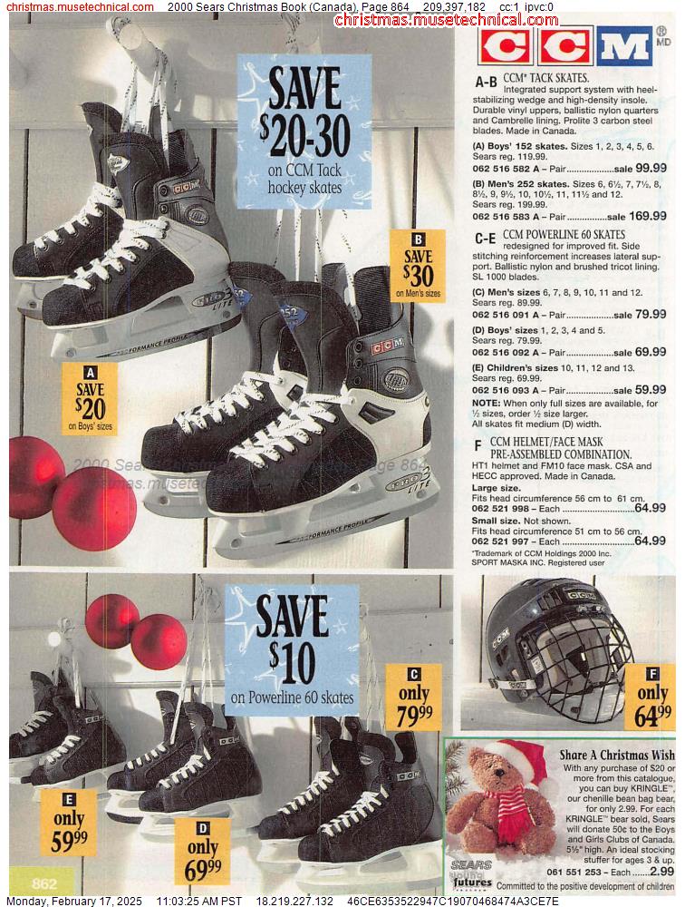 2000 Sears Christmas Book (Canada), Page 864