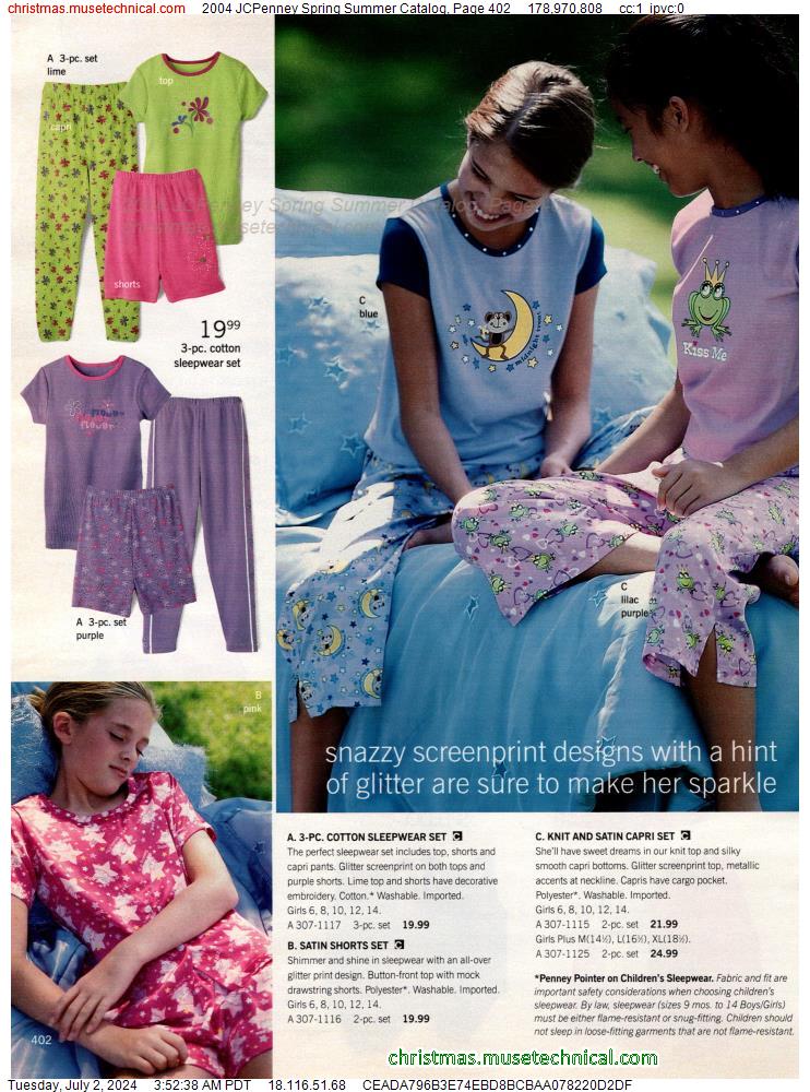 2004 JCPenney Spring Summer Catalog, Page 402