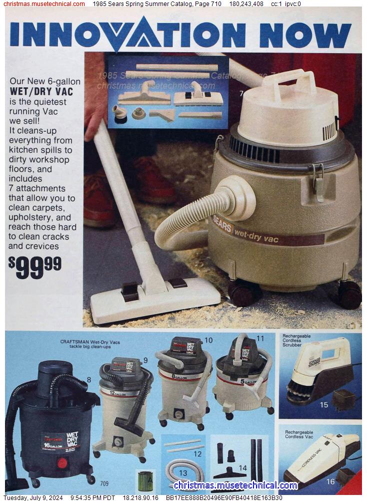 1985 Sears Spring Summer Catalog, Page 710