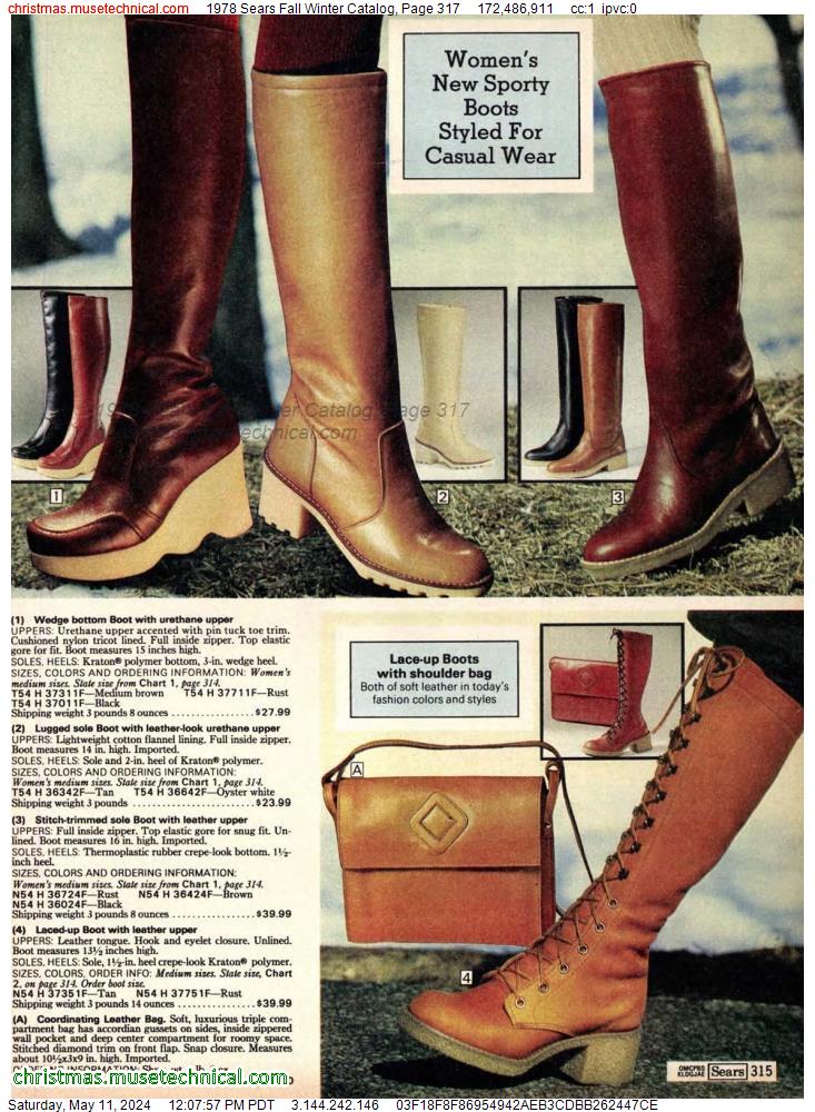 1978 Sears Fall Winter Catalog, Page 317