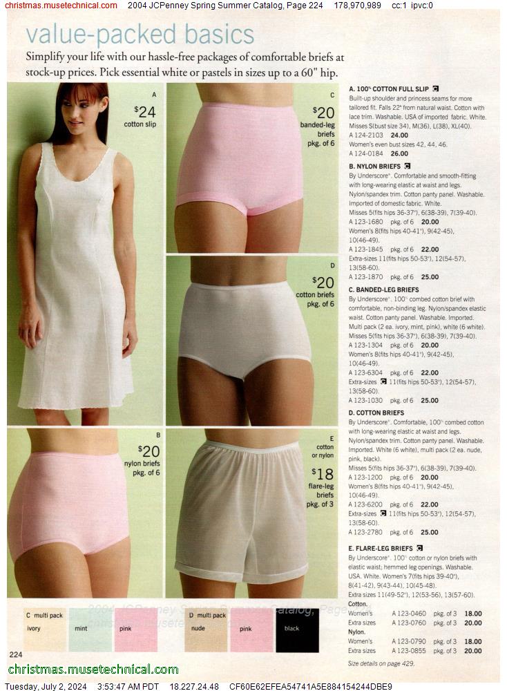 2004 JCPenney Spring Summer Catalog, Page 224