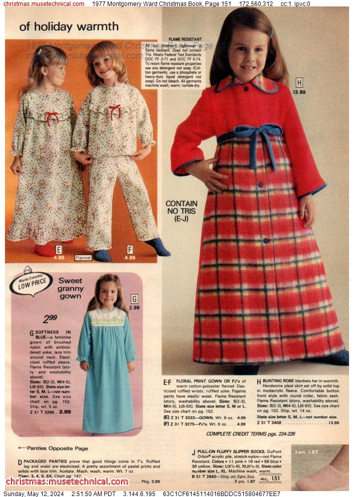1977 Montgomery Ward Christmas Book, Page 151