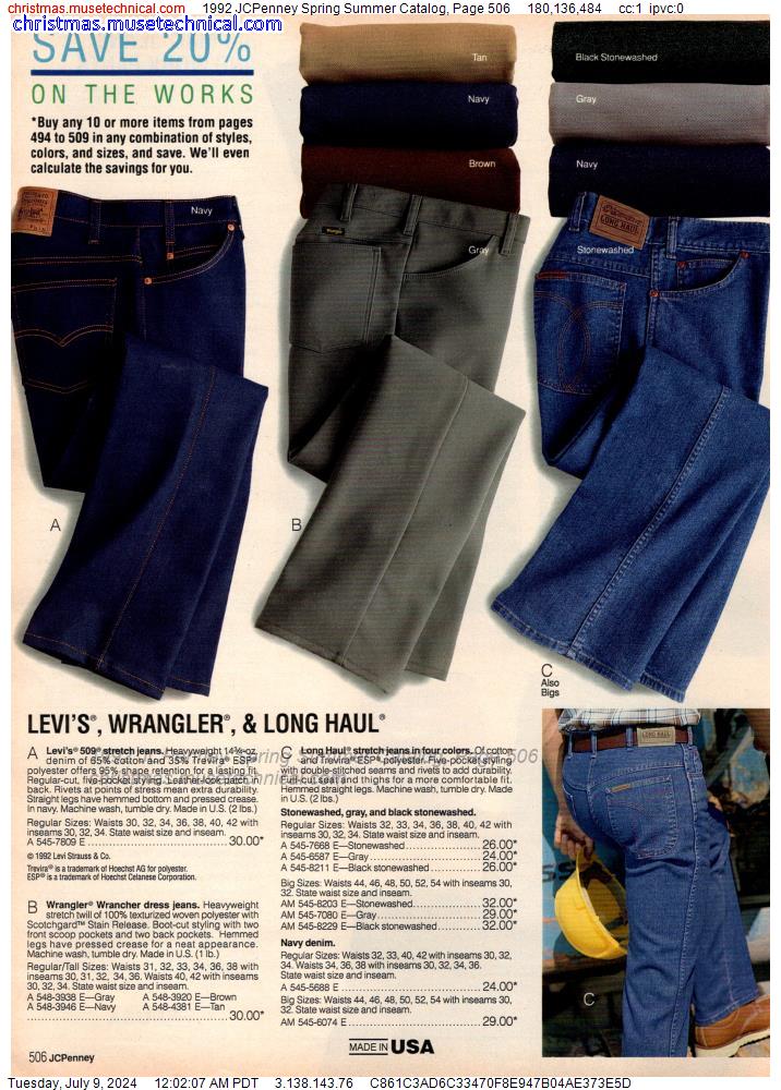 1992 JCPenney Spring Summer Catalog, Page 506