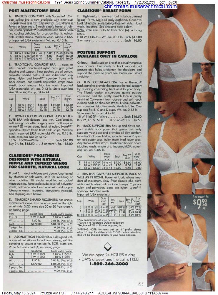 1991 Sears Spring Summer Catalog, Page 215