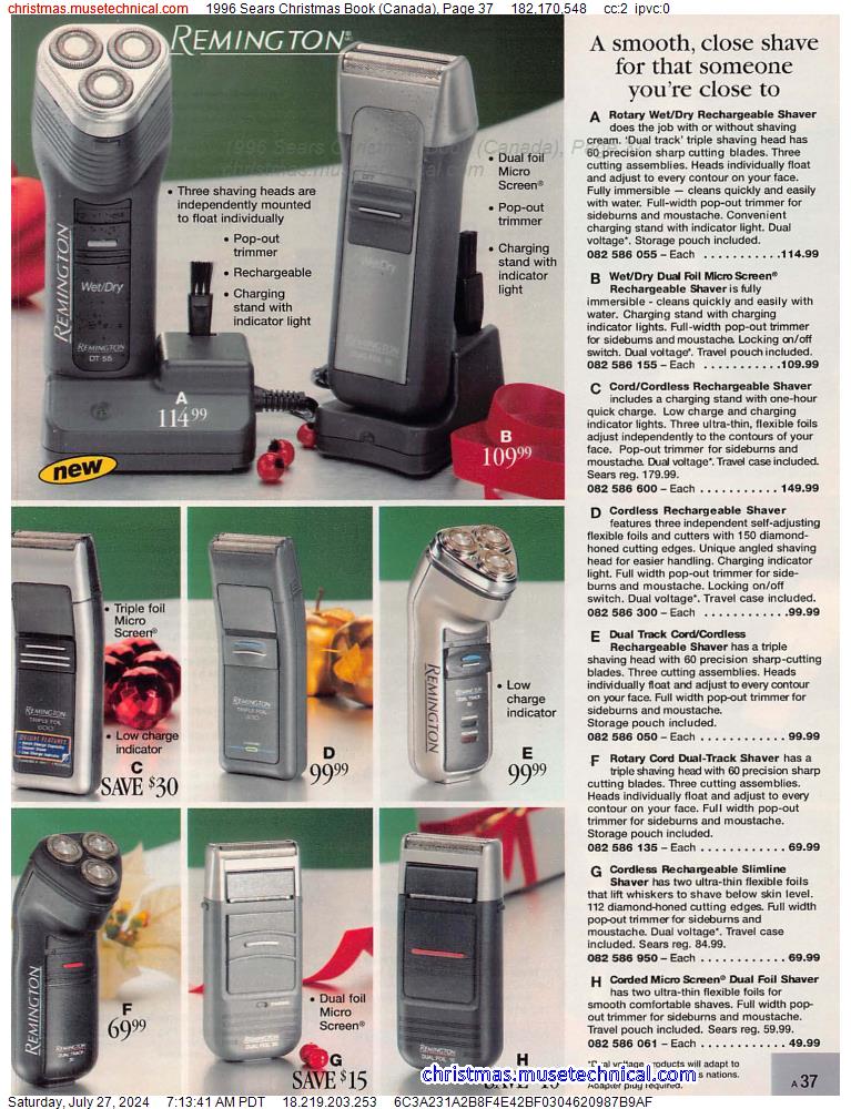 1996 Sears Christmas Book (Canada), Page 37