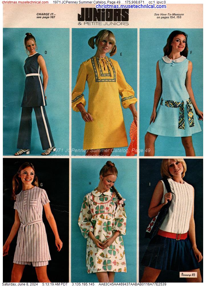 1971 JCPenney Summer Catalog, Page 49