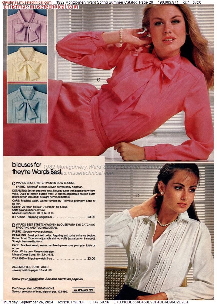 1982 Montgomery Ward Spring Summer Catalog, Page 29