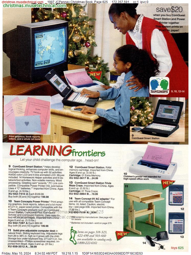 1997 JCPenney Christmas Book, Page 625