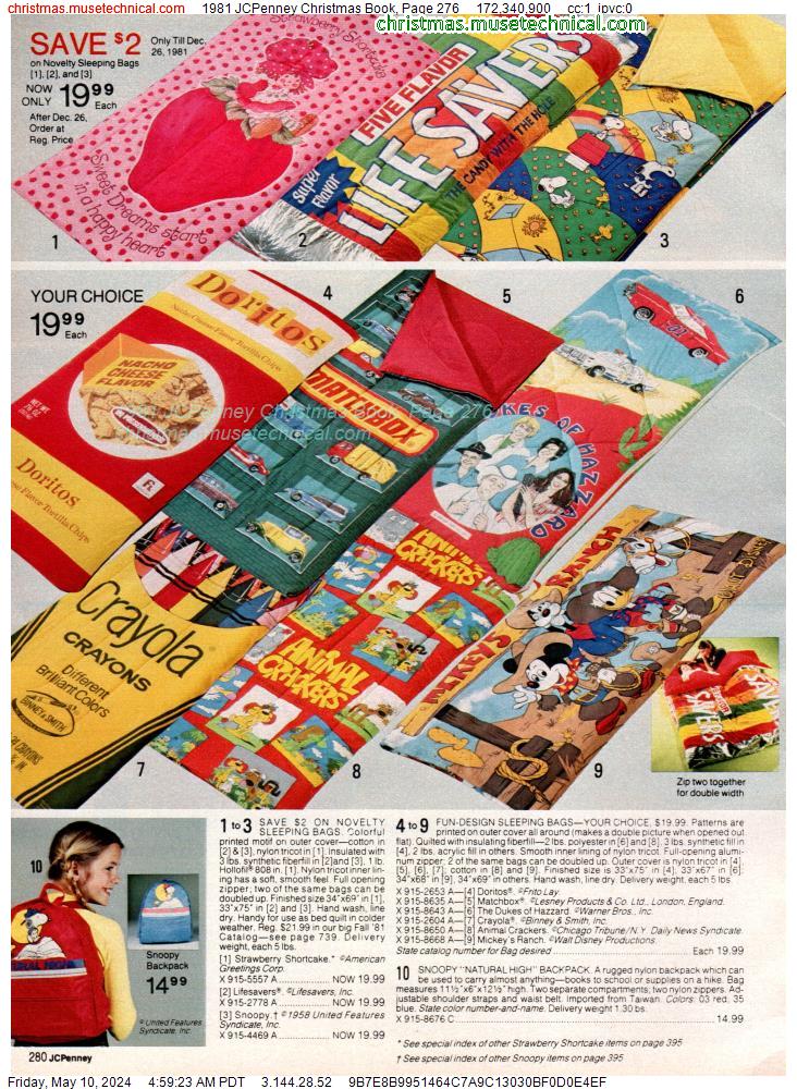1981 JCPenney Christmas Book, Page 276