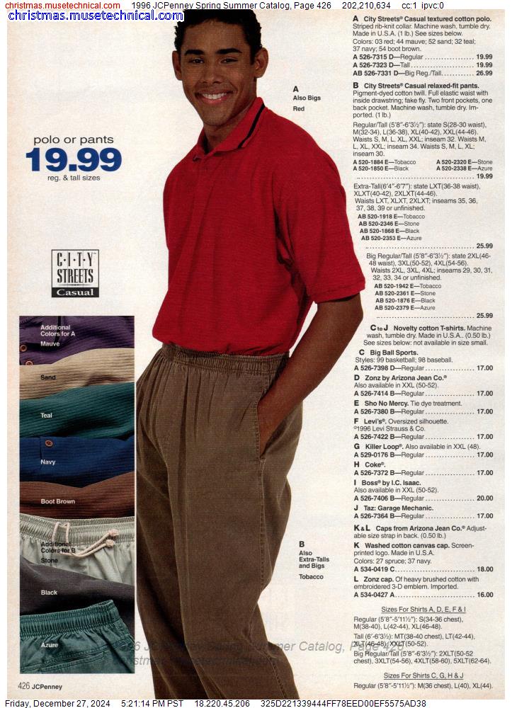 1996 JCPenney Spring Summer Catalog, Page 426