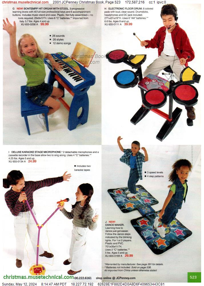 2001 JCPenney Christmas Book, Page 523